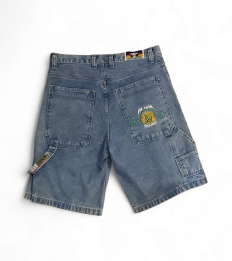 לצפייה במוצר Alien Squad Denim Hip-Hop Shorts 